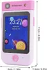 Bambini smartphone giocattolo 2,8 pollici 180 ° flip camera Anteprima dell’immagine prodotto 4