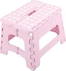 Klapphocker, Klapptritt, Tritthocker Rosa Faltbar H 22cm Produktbild-Vorschau 1