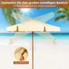 parasol 300 cm, parasol ogrodowy, składany parasol plażowy, Podgląd zdjęcia produktu 2