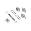 Trade-Shop Sonnensegel 6mm Zubehör Montage Set Edelstahl Produktbild-Vorschau 2