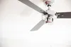Ventilateur de plafond Cyrus Chrome 107 cm avec chainette Voir les images du produit 3