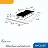 Exquisit Kochfeld EKC 300-380 | Glaskeramik | Touch Control Produktbild-Vorschau 6