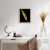 Gerahmtes Poster - Rahmen in heller Eiche - Golden Feder Produktbild-Vorschau 6