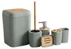 Badset 6-teilig, Badezimmer Zubehörset, Badaccessoires Produktbild-Vorschau 1