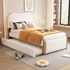 A child's bedroom with a bed and trundle. Náhled obrázku produktu