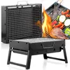 Grill węglowy ogrodowy turystyczny składany przenośny BBQ w Podgląd zdjęcia produktu 1
