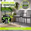 Lot de 4 chaises de jardin tillvex® empilables et Voir les images du produit 4