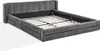 Sweiko Doppelbett 140×200cm, Chenillestoff, komfortable Produktbild-Vorschau 14