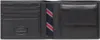 An open black leather wallet showing card slots and a coin pocket. Náhľad obrázku produktu