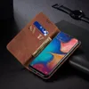 Galaxy A20 Pouzdro, Kožené Peněženkové Pouzdro s Náhled obrázku produktu 5