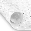Circul Badewannenmatte 100 x 41 cm weiß modern eckig mit Produktbild-Vorschau 3