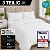 Komfortec Premium Bettwäsche 240x220 cm Bettbezug + 40x80 Produktbild-Vorschau 2