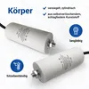 Kondensator CBB60 30,00µF 450V Universal mit Anschlusskabel Produktbild-Vorschau 5
