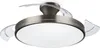 A close-up studio shot of a modern ceiling fan with integrated LED lighting. Anteprima dell’immagine prodotto