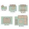 Volero - Outdoor Teppich - Costa Terracotta - 80x150 cm - Produktbild-Vorschau 3
