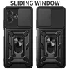 Two black phone cases are shown side-by-side against a white background. The text 'SLIDING WINDOW' is displayed above the cases. Produktbild-Vorschau