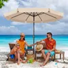 Puluomis Sonnenschirm 3m, Balkonschirm Strandschirm Produktbild-Vorschau 7