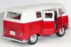 VW Bus Bulli T1 rot Modellauto 11,5 cm Metall Spritzguss Produktbild-Vorschau 4