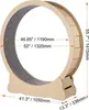 SucceBuy Katzen-Laufrad aus Holz, 132 cm großes Produktbild-Vorschau 6