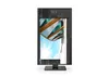 A vertical monitor displaying a software interface. Produktbild-Vorschau
