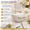 Sparschwein Spardose 'Hai-Raten' Keramik weiß (B/H/T) Produktbild-Vorschau 4