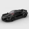 BlockBuddie™ 765LT Schwarz inspiriertes Klemmbaustein Auto Produktbild-Vorschau 3