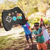 Set Pinata Relaxdays, 3 pezzi, con manico, da appendere, Anteprima dell’immagine prodotto 3