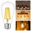 4pcs LED Glühbirne 4W E27 Filament Leuchtmittel Warmweiß Produktbild-Vorschau 5