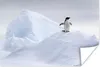 MuchoWow® Poster Pinguin - Eis - Winter 120x80 cm - Bilder Produktbild-Vorschau 1