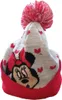 Minnie Mouse Strickmütze für Mädchen | Rot-Grau | Produktbild-Vorschau 3