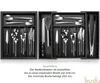 budu Besteckkasten #38 (Tiefe 38cm) aus Bambus - Schwarz - Produktbild-Vorschau 3