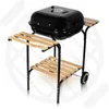 Holzkohlegrill Grillwagen mit Ablagen Gartengrill Camping Produktbild-Vorschau 10