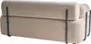BELIANI 2-Sitzer Sofa Beige Bouclé Gepolstert mit Schwarzem Produktbild-Vorschau 7