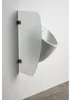 Sapho urinoirscheidingswand, 80x40 cm, melkglas Productafbeelding-voorbeeld 9