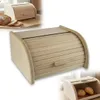 VELKÝ přírodní dřevěný chlebník 40x29x18cm na chléb Náhled obrázku produktu 1