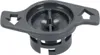 A gray plastic part, likely a component for a household appliance, is shown against a white background. Produktbild-Vorschau