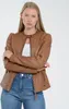 Mustang Lederjacke 31019200 Damen cognac L Produktbild-Vorschau 1