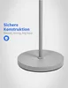 ANTENLICHT 35W Stehlampe LED Dimmbar Grau Stehleuchte Produktbild-Vorschau 4