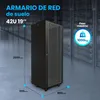 Extralink Armario Rack 19 Pulgadas 42U 800×800 mm para Vista previa de la imagen del producto 4