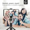 CELLONIC Selfie stick e treppiede per cellulari e action Anteprima dell’immagine prodotto 7