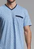 GÖTZBURG Herren Shorty blau bedruckt 1er Pack Größe: 48 Produktbild-Vorschau 4