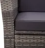 vidaXL Ensemble salon de jardin 4 pièces avec coussins Poly Voir les images du produit 10