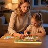 LED nš¢stš§nka s barvami, pr?hlednš¢ akrylovš¢ nš¢stš§nka Náhled obrázku produktu 5