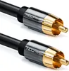 deleyCON 3,0m Subwoofer Kabel - Cinch RCA Digitales Produktbild-Vorschau 1