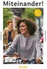 Cover of a German language learning book for everyday life and work, featuring two young people on bicycles. Voir les images du produit