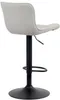 CLP Barhocker Linus creme Material Stoff Produktbild-Vorschau 5