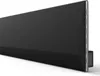 A close-up, angled view of a black soundbar against a white background. Produktbild-Vorschau