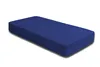 Spannbettlaken Bettlaken meliert dunkelblau 90x200 - Produktbild-Vorschau 3