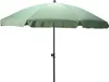 A light green patio umbrella with a black pole is shown against a white background. Podgląd zdjęcia produktu
