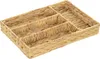 HOMCOM Panier rangement rectangulaire, panier de rangement Voir les images du produit 1